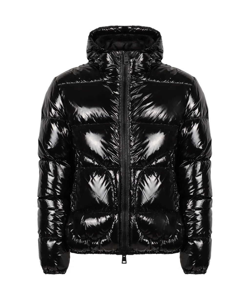 Zip-Up Hooded Coat