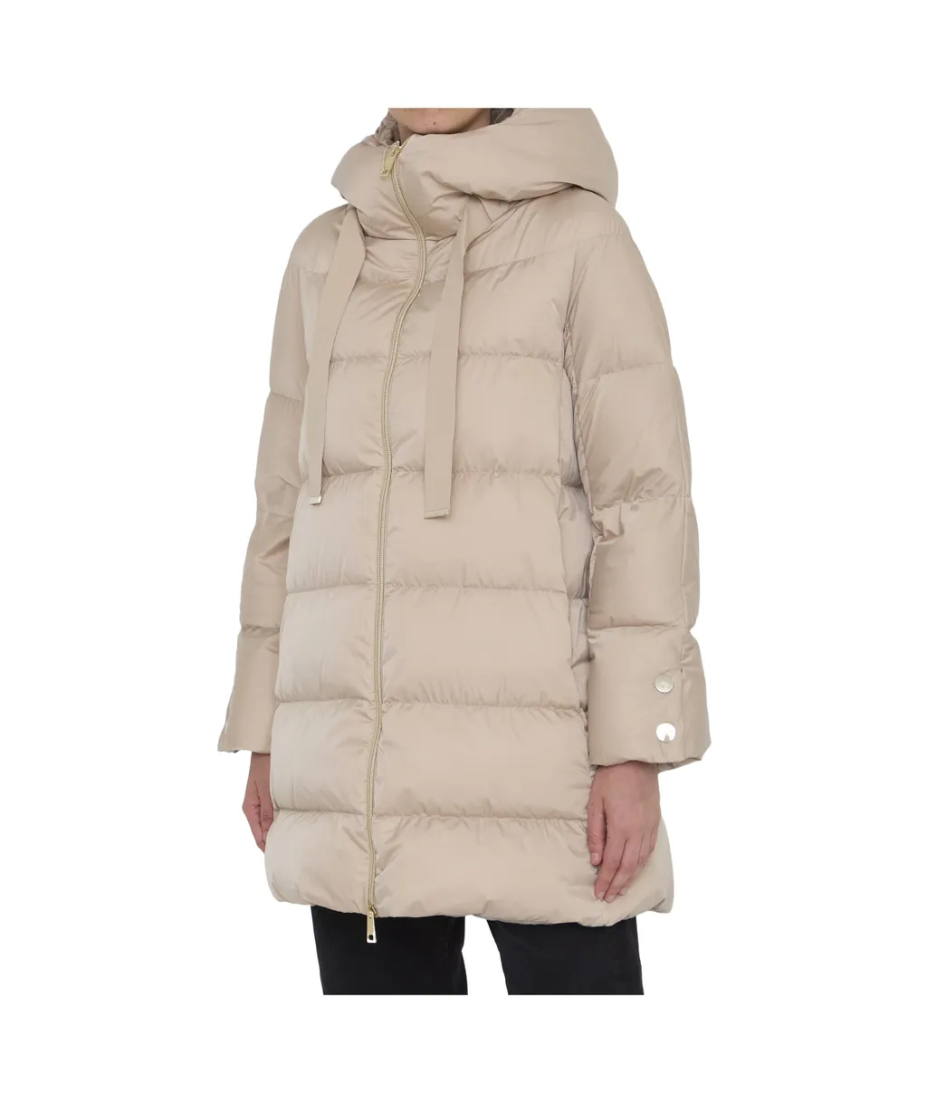 Zip-Up Drawstring Hooded Jacket