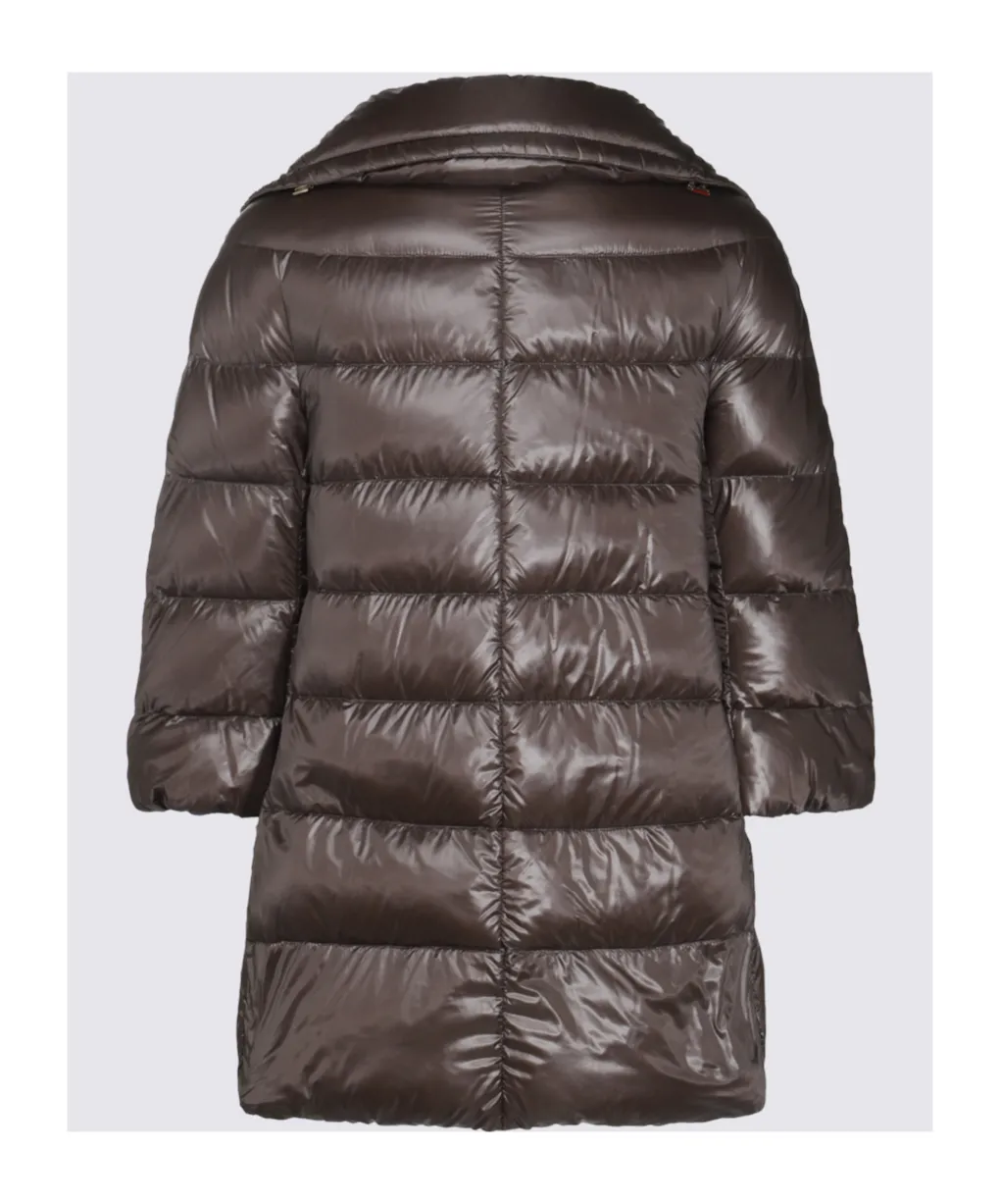 Cleofe Quilted Zip-Fastening Coat