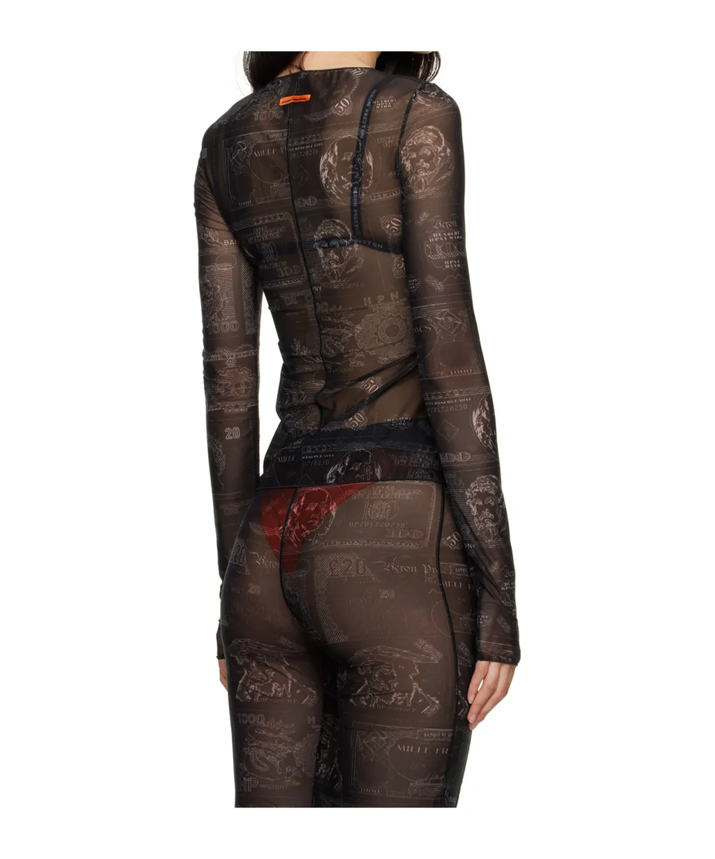 Printed Long-Sleeved T-Shirt