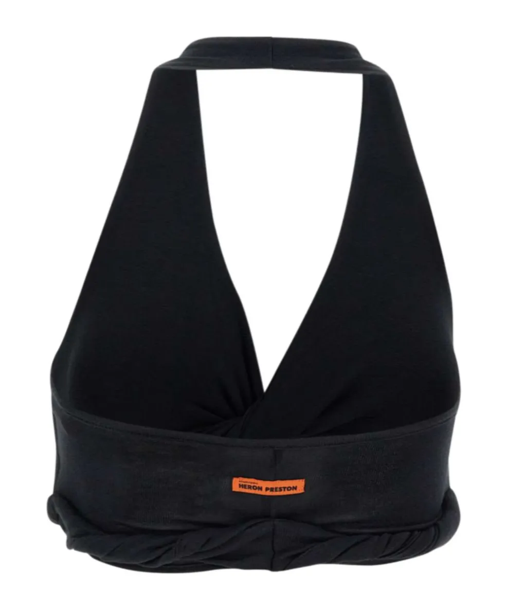 Open Back Twist Detail Vest
