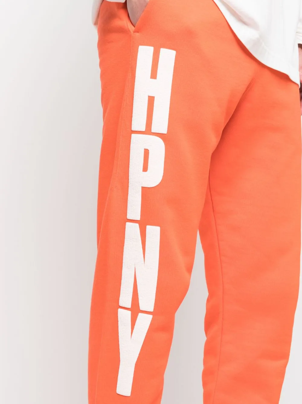 Hpny-Print Tapered Track Pants