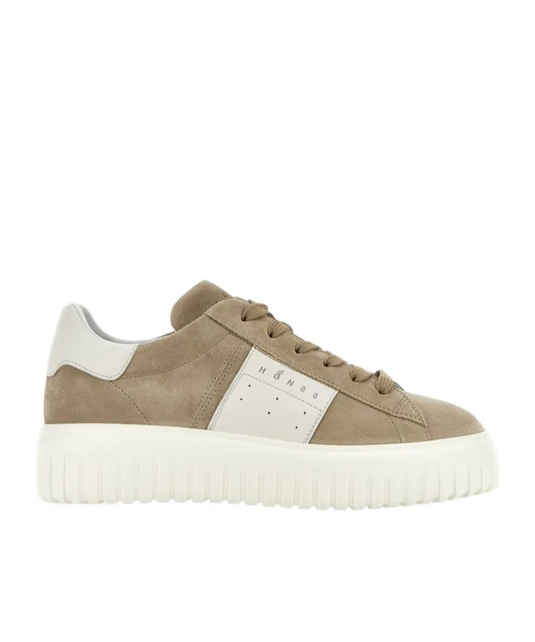 H-Stripes Lace-Up Sneakers