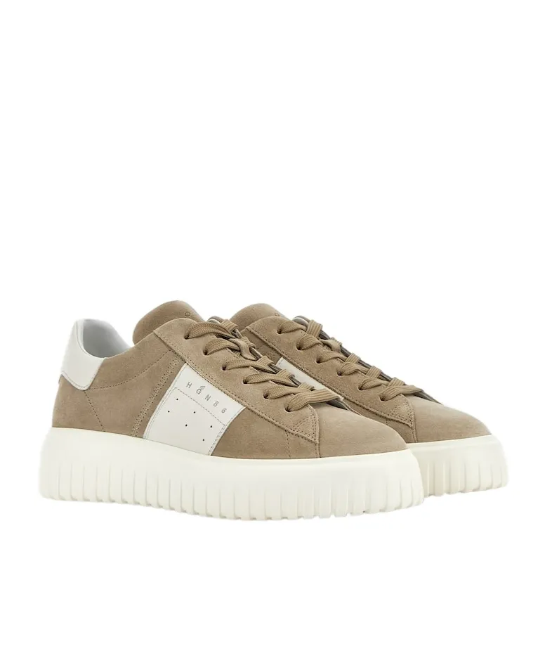 H-Stripes Lace-Up Sneakers
