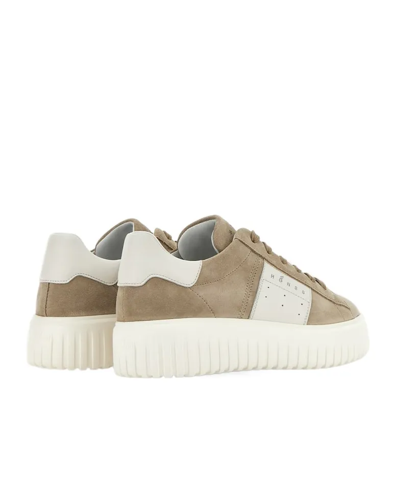 H-Stripes Lace-Up Sneakers