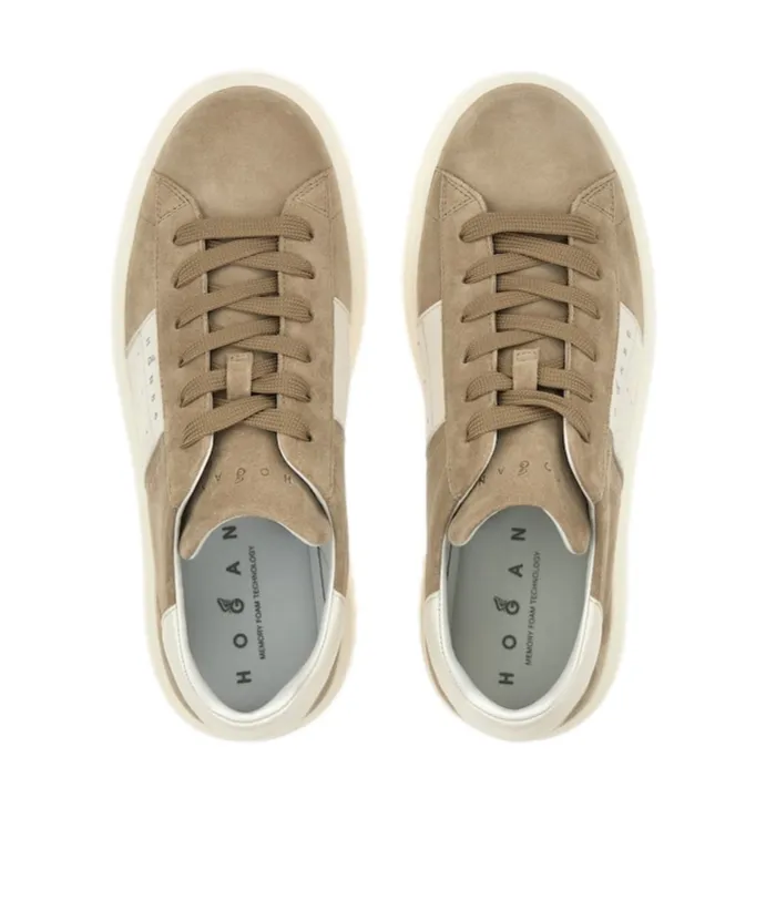 H-Stripes Lace-Up Sneakers