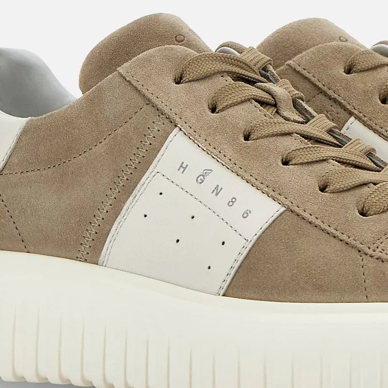 H-Stripes Lace-Up Sneakers