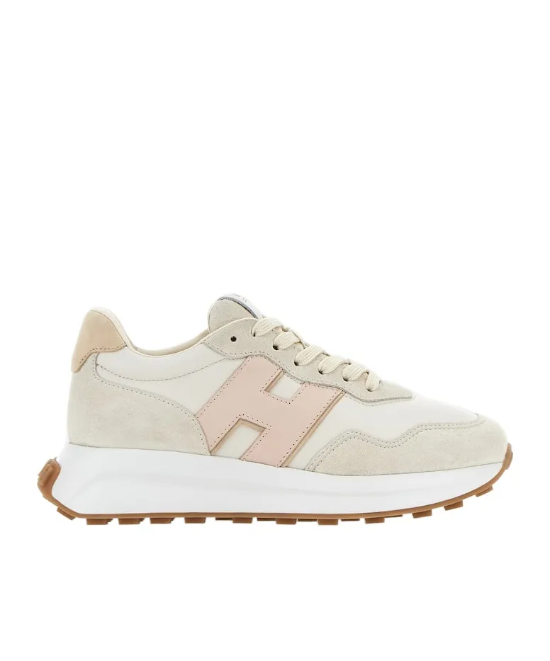 Logo Patch Panelled Sneakers