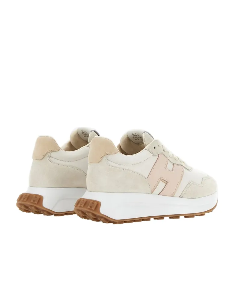 Logo Patch Panelled Sneakers