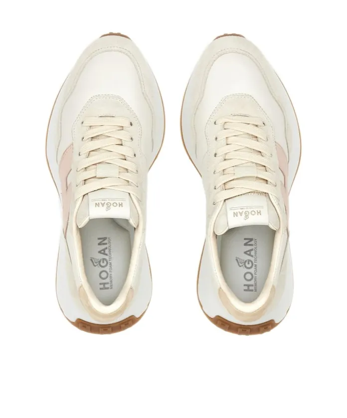 Logo Patch Panelled Sneakers