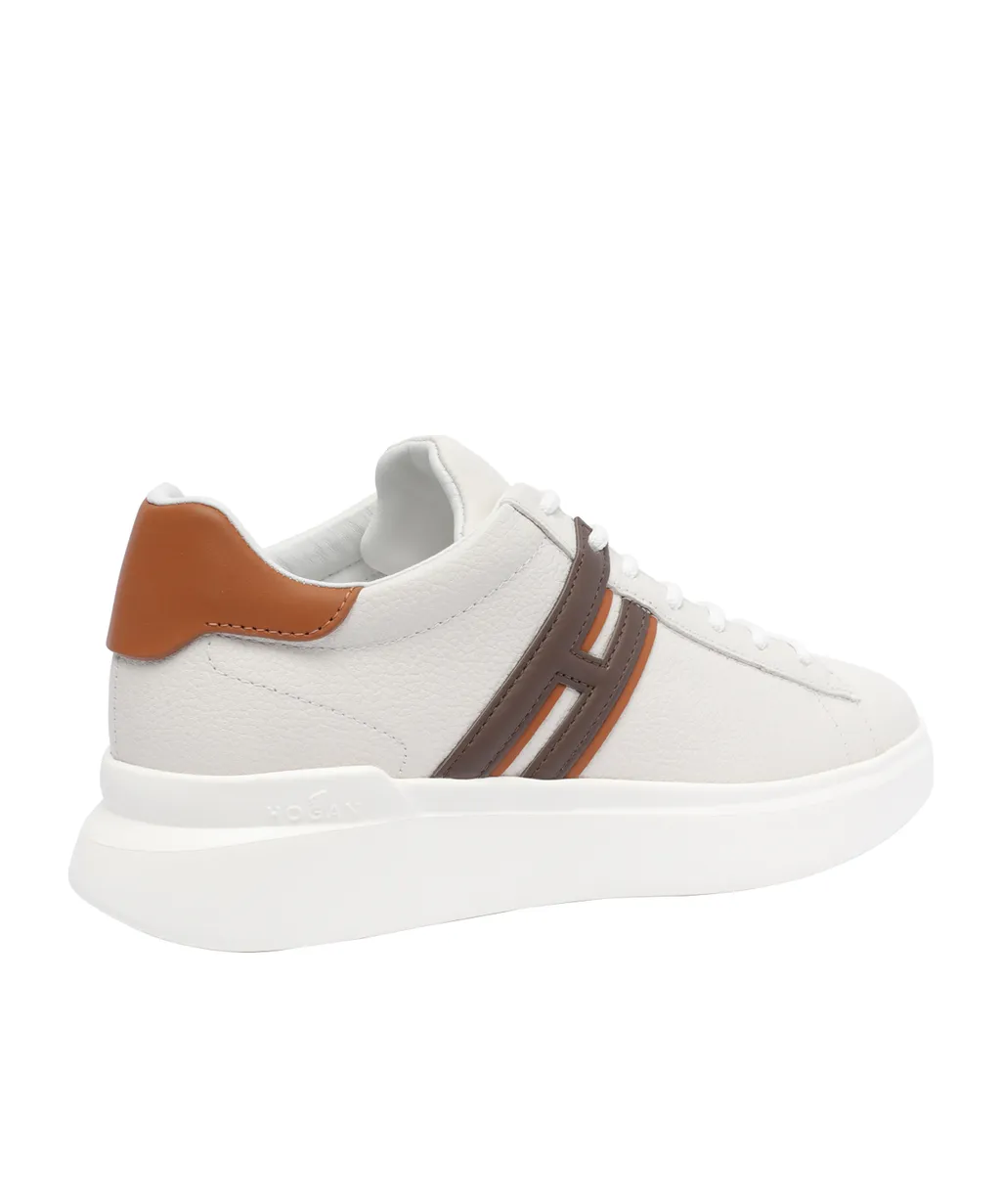 Hogan H580 Low-Top Round-Toe Sneakers