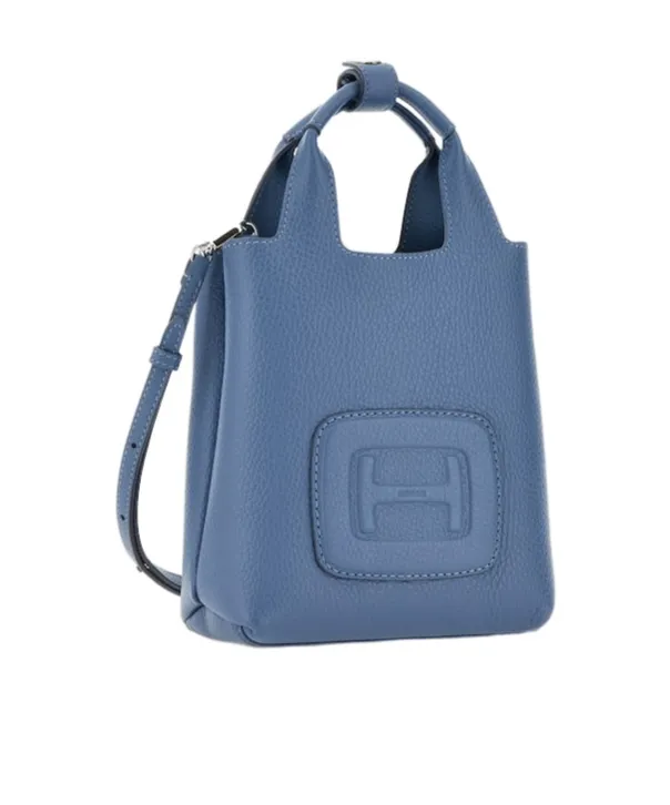 Logo Embossed H-Bag Mini Shopping Bag