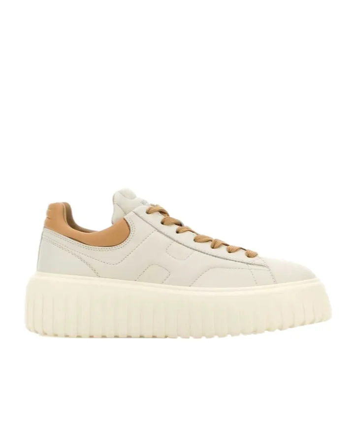 H-Stripes Low-Top Round-Toe Sneakers