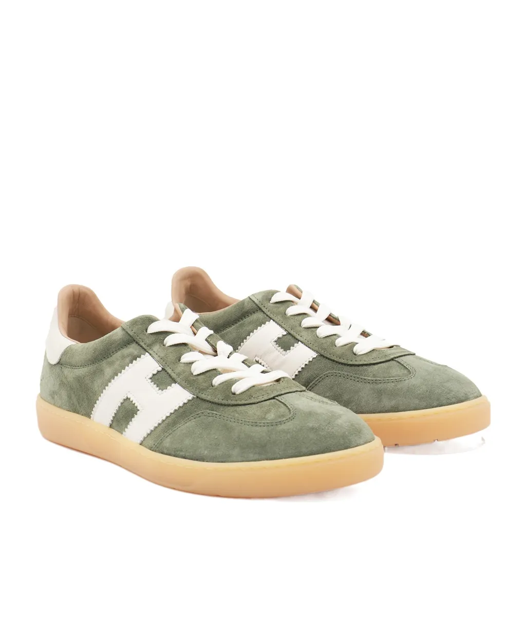 Logo Embossed Lace-Up Sneakers