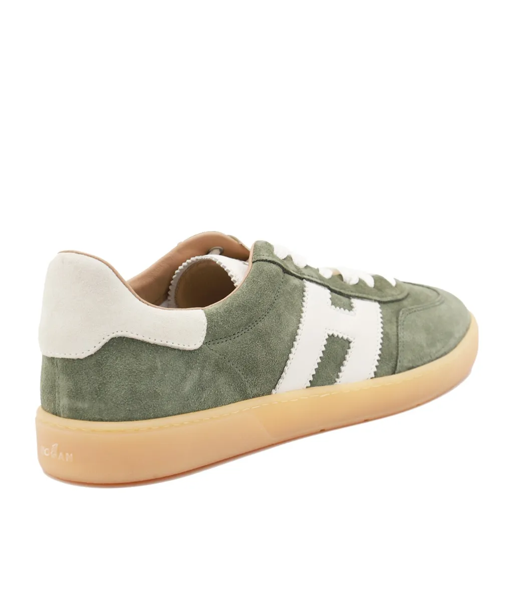 Logo Embossed Lace-Up Sneakers