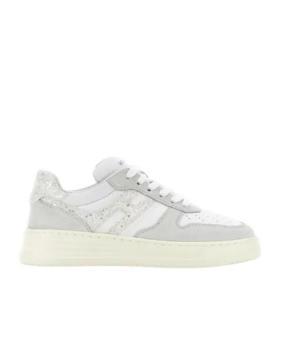 Hogan H630 Logo Detailed Low-Top Sneakers