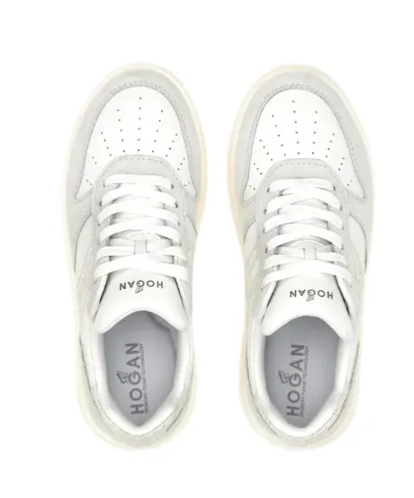 Hogan H630 Logo Detailed Low-Top Sneakers