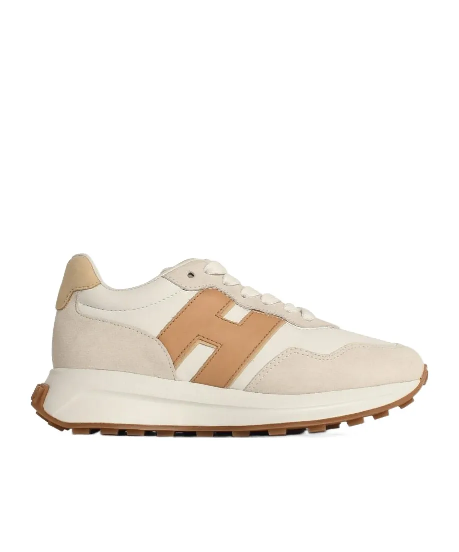 Logo Patch Panelled Sneakers