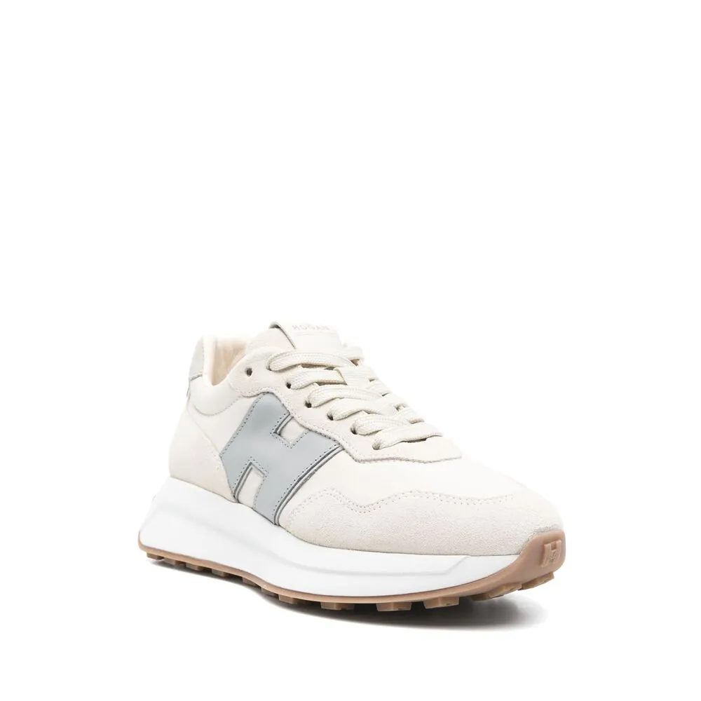 Logo Patch Panelled Sneakers