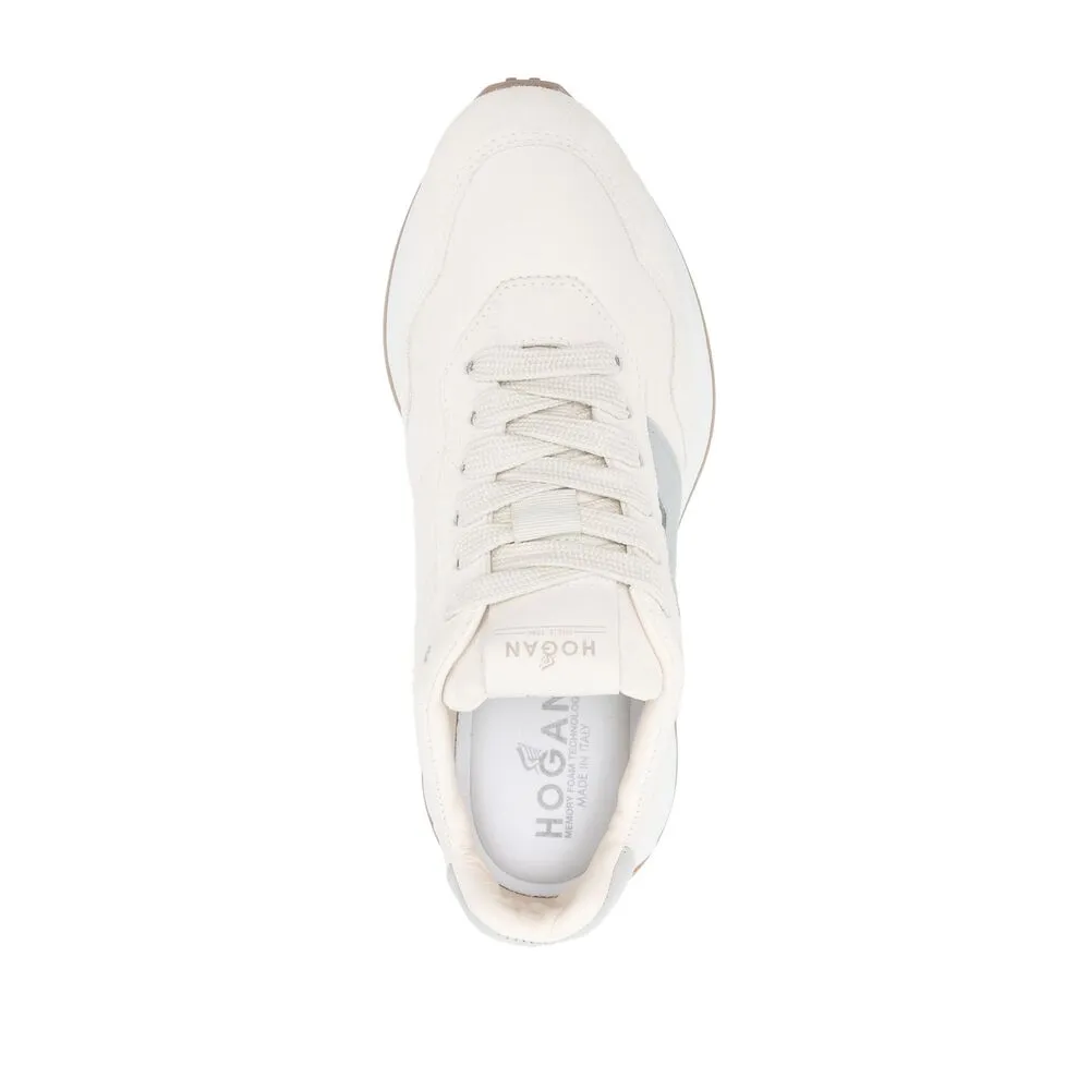 Logo Patch Panelled Sneakers