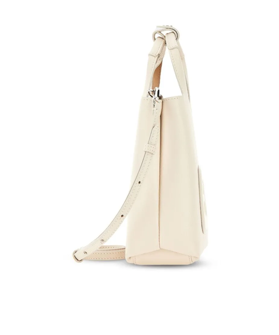 Logo Embossed H-Bag Mini Shopping Bag