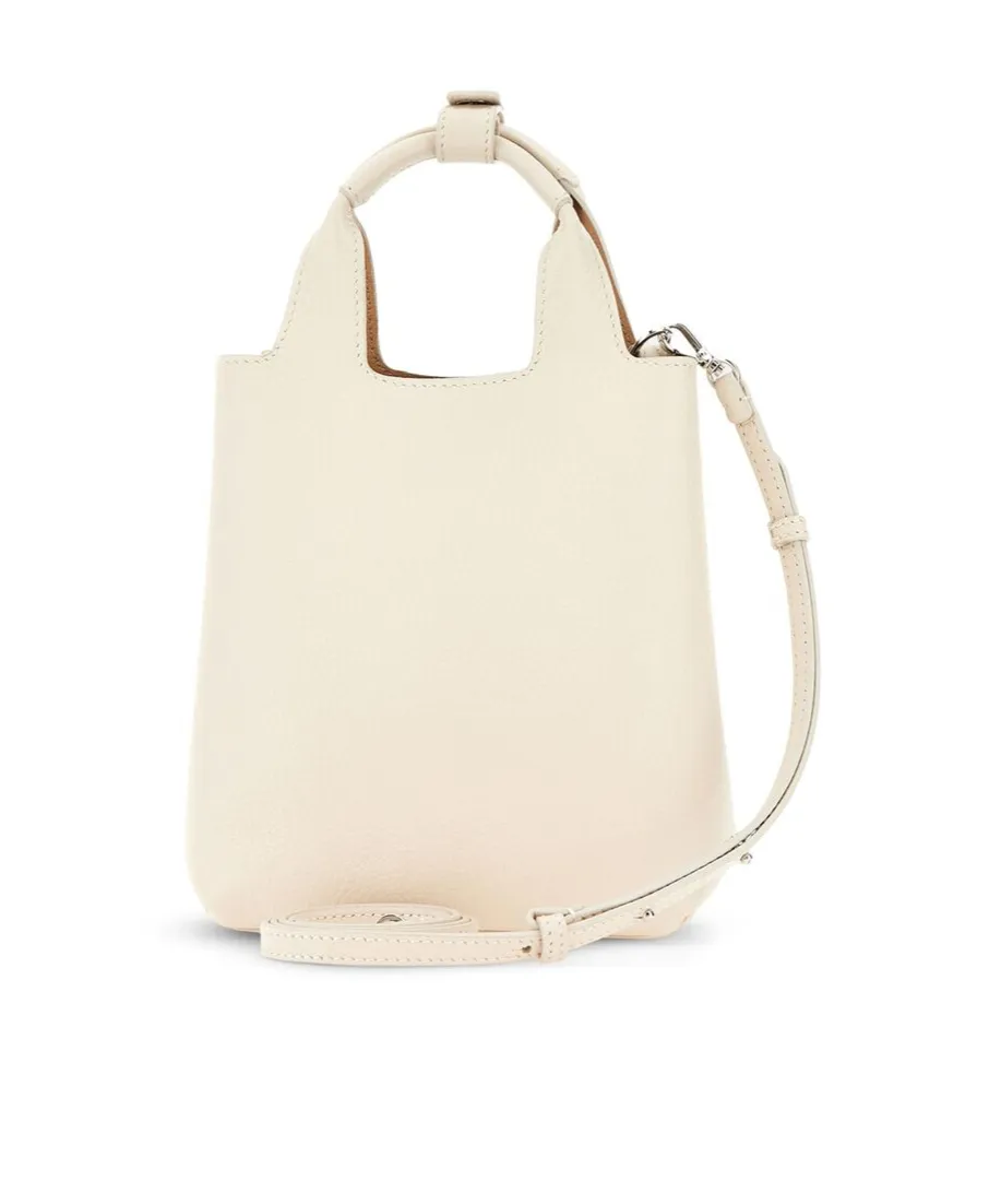 Logo Embossed H-Bag Mini Shopping Bag