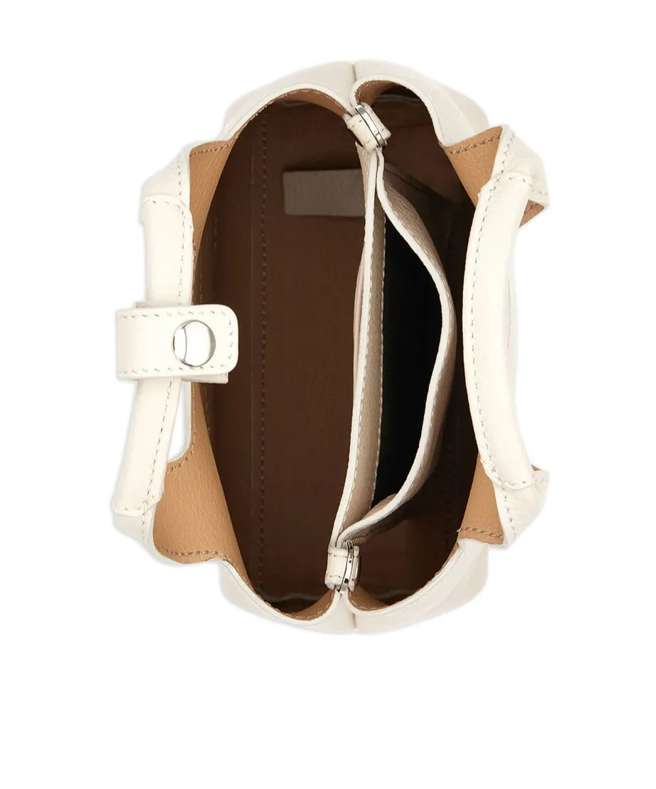 Logo Embossed H-Bag Mini Shopping Bag