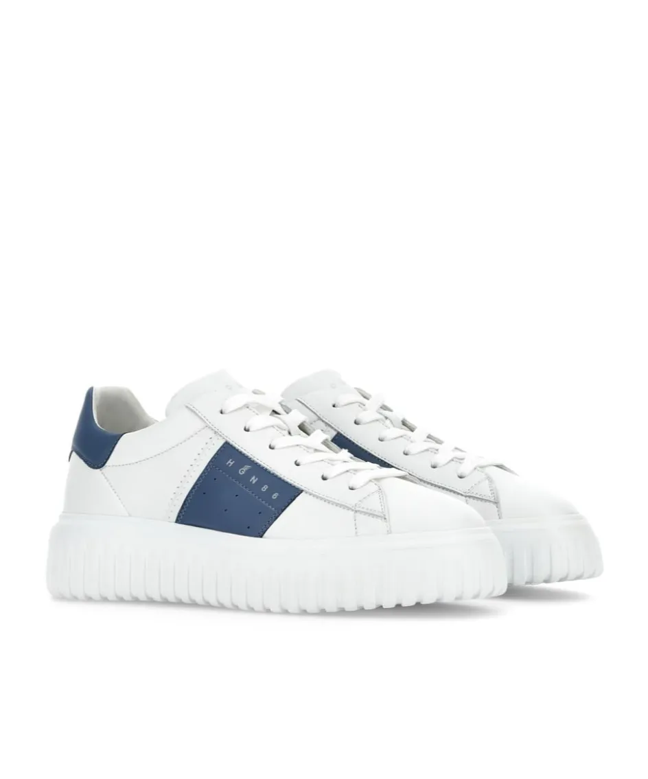 H-Stripes Lace-Up Sneakers