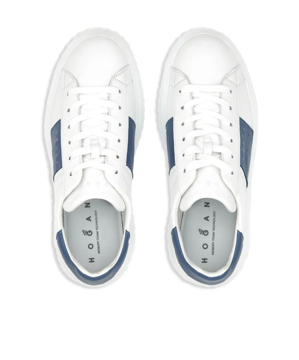 H-Stripes Lace-Up Sneakers