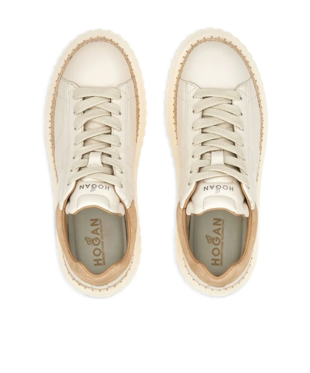 H-Stripes Platform Low-Top Sneakers