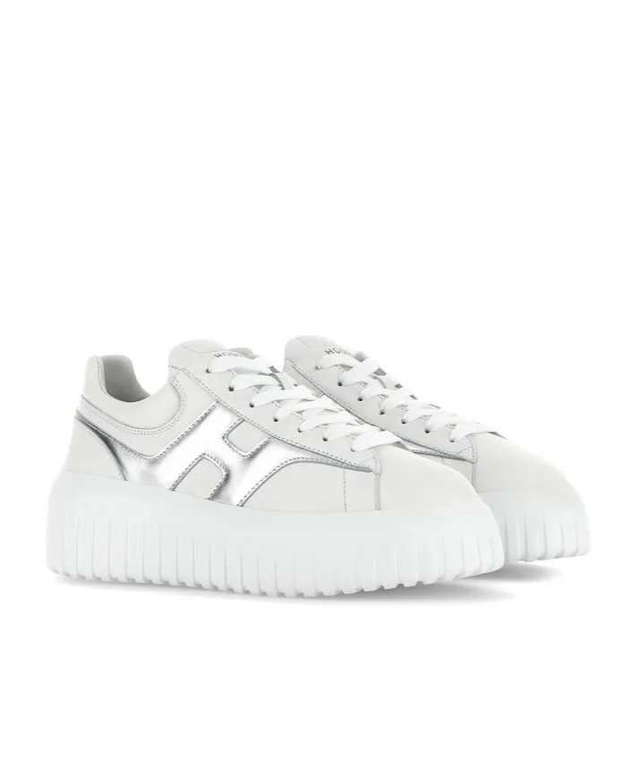 H-Stripe Round Toe Sneakers