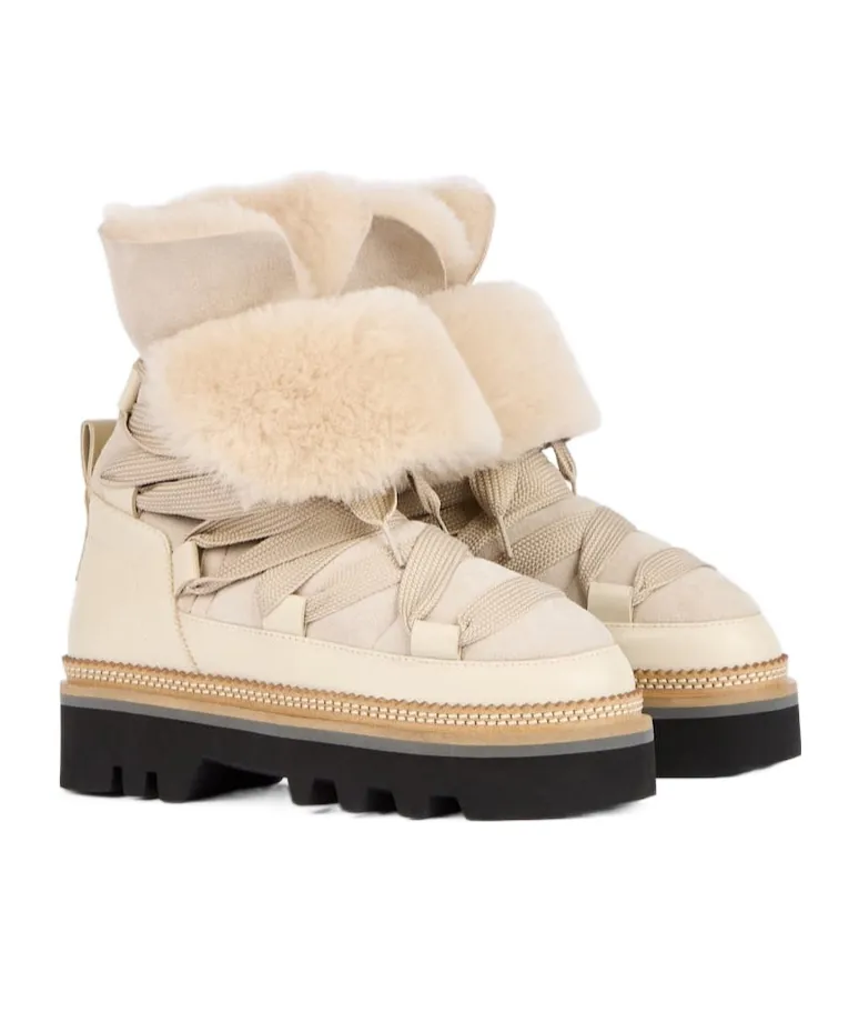 Hogan H675 Lace-Up Boots