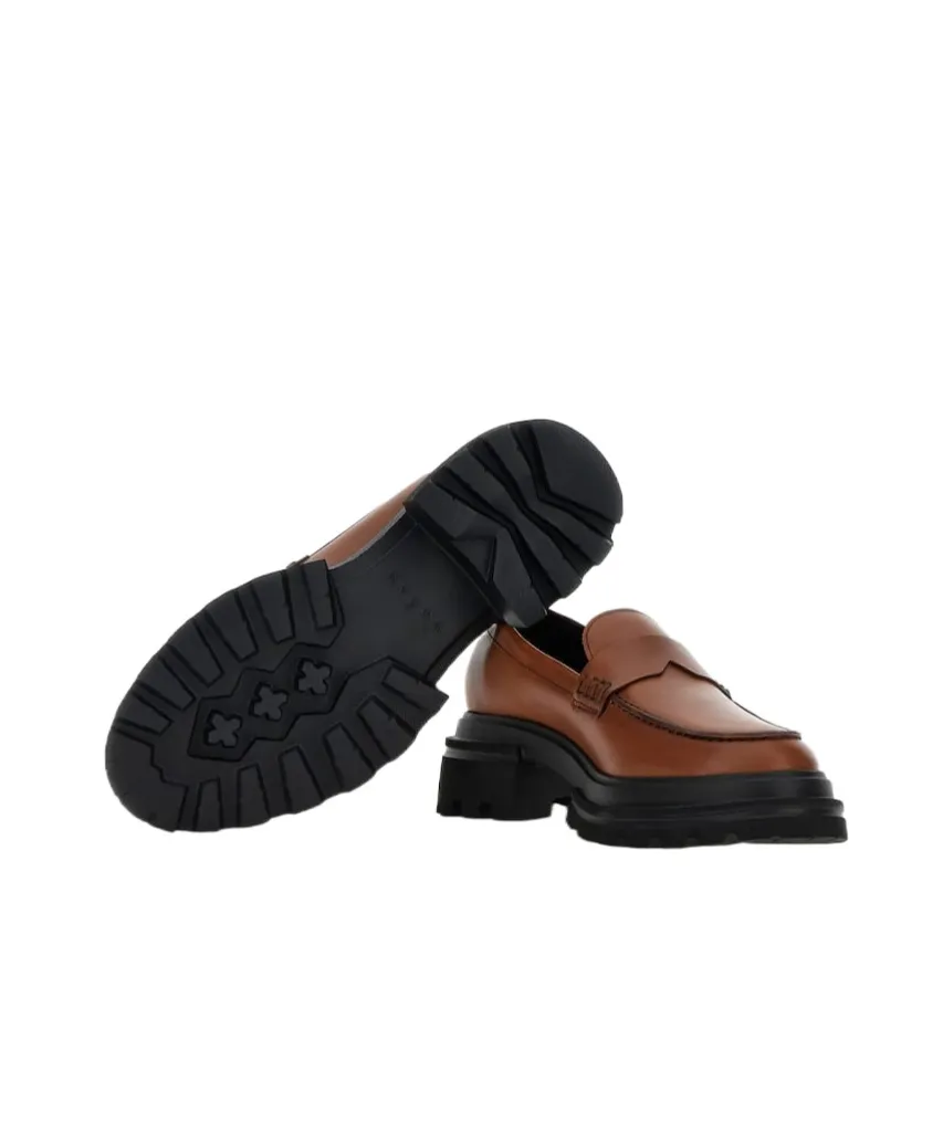 Round-Toe Slip-On Loafers