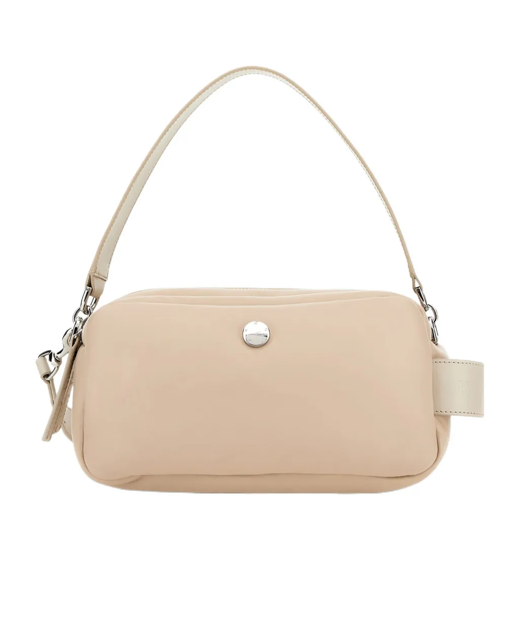 Doppia Leather Shoulder Bag