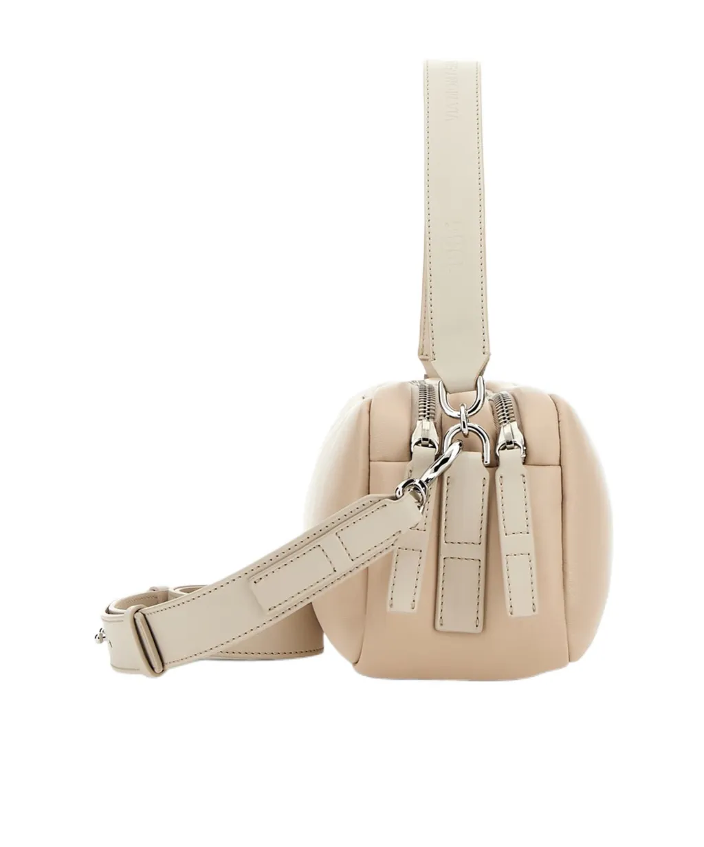 Doppia Leather Shoulder Bag