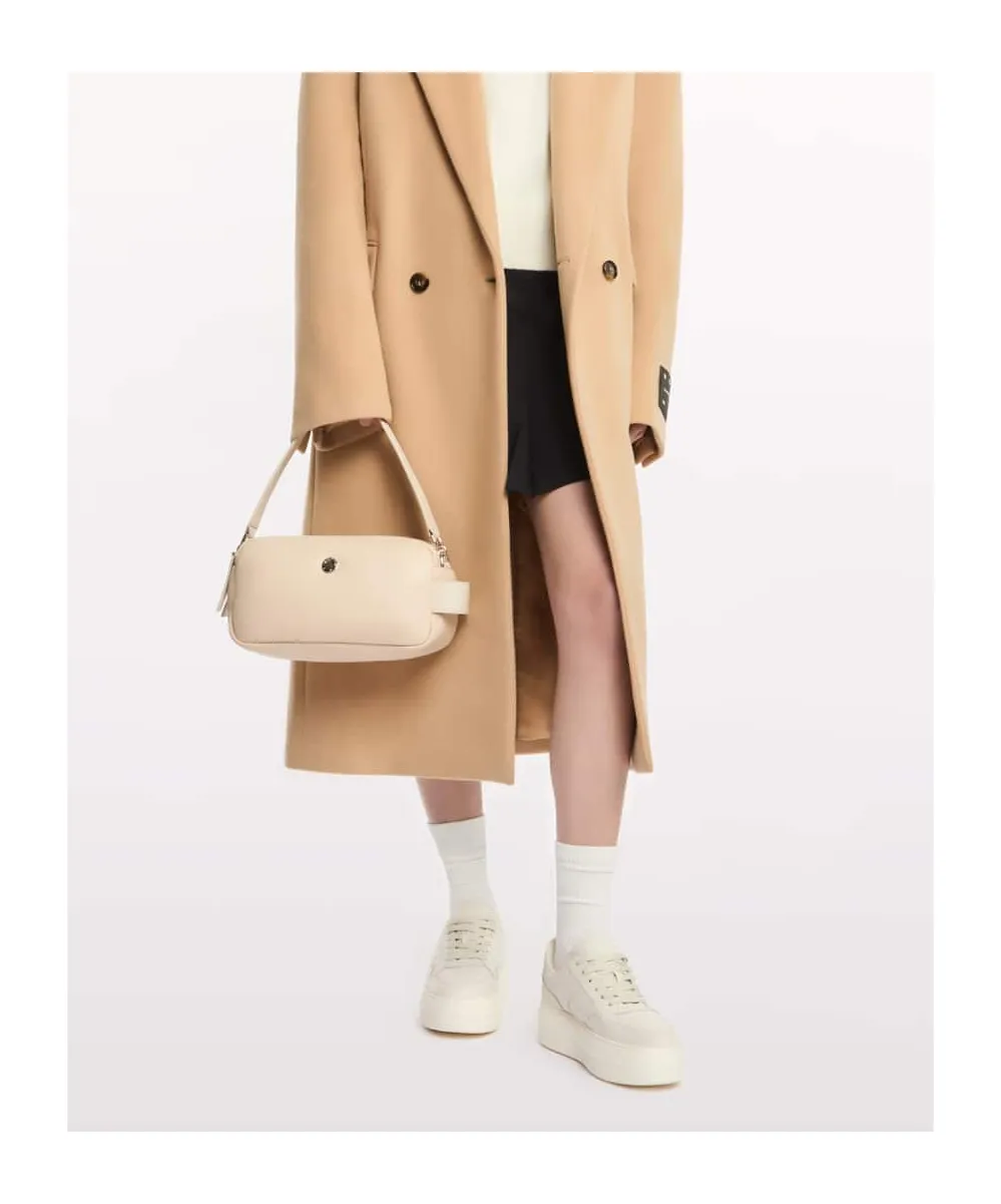 Doppia Leather Shoulder Bag