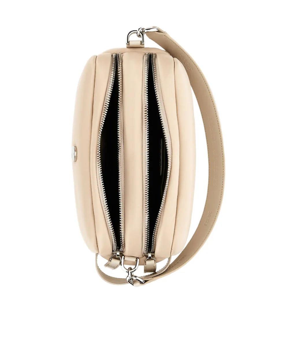 Doppia Leather Shoulder Bag