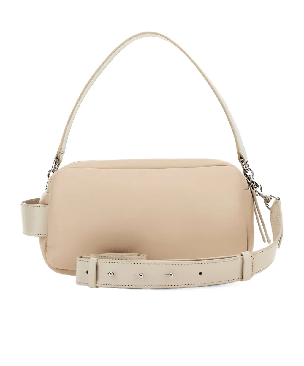 Doppia Leather Shoulder Bag