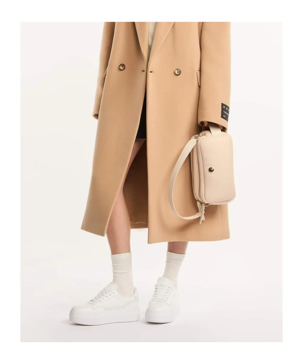 Doppia Leather Shoulder Bag