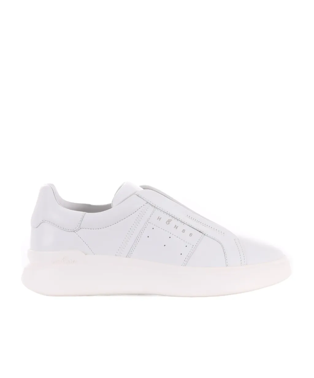 Round-Toe Slip-On Sneakers