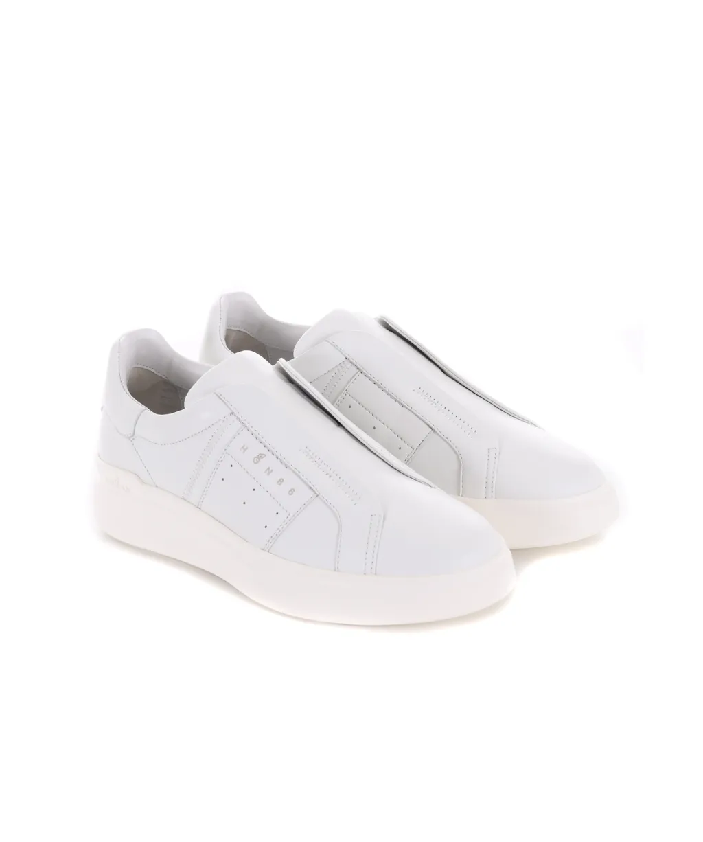 Round-Toe Slip-On Sneakers