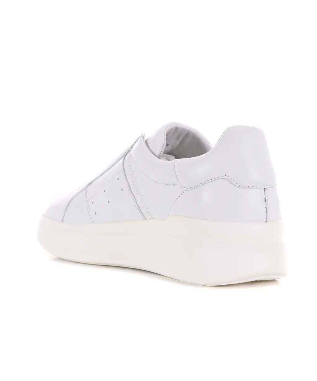 Round-Toe Slip-On Sneakers