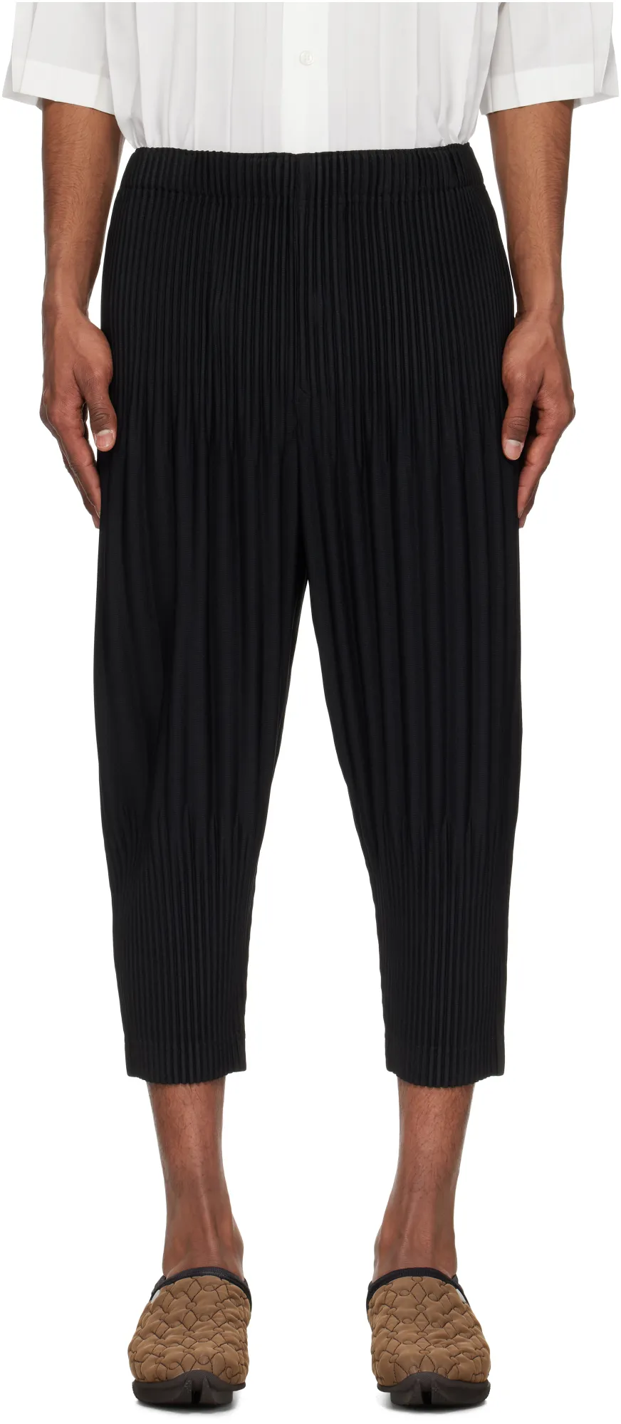 Pleated Casual Pants