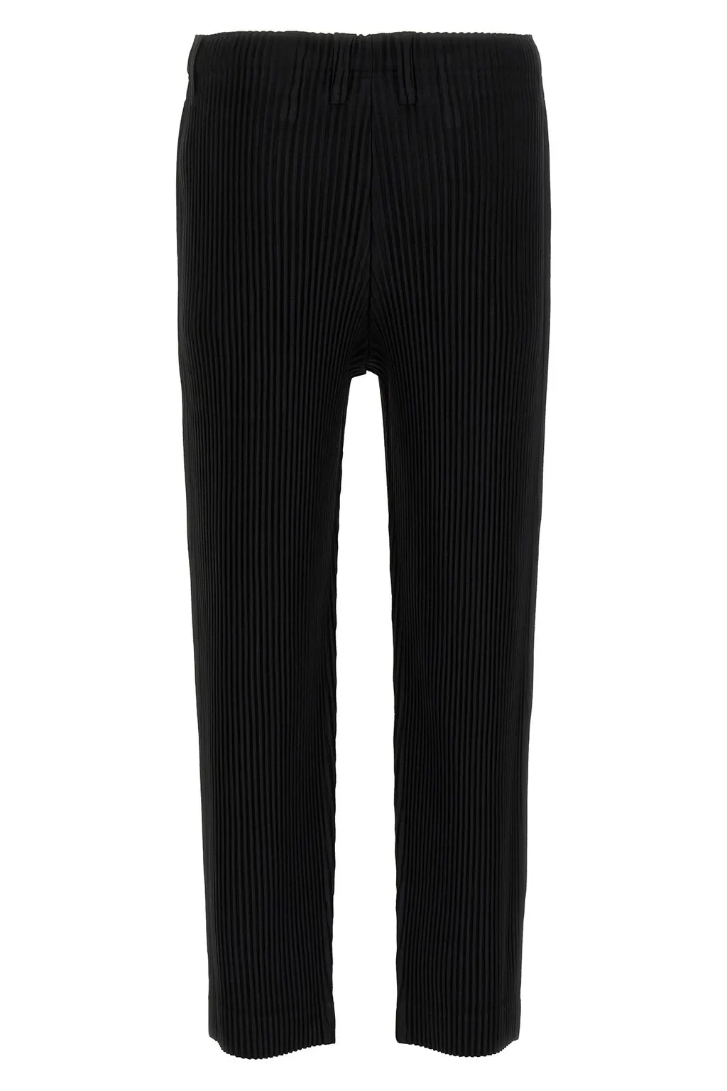 Elasticated Waistband Pleated Trousers