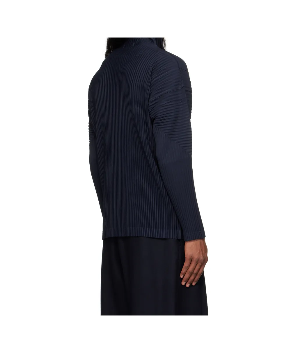 Zip-Up Pleated Jacket