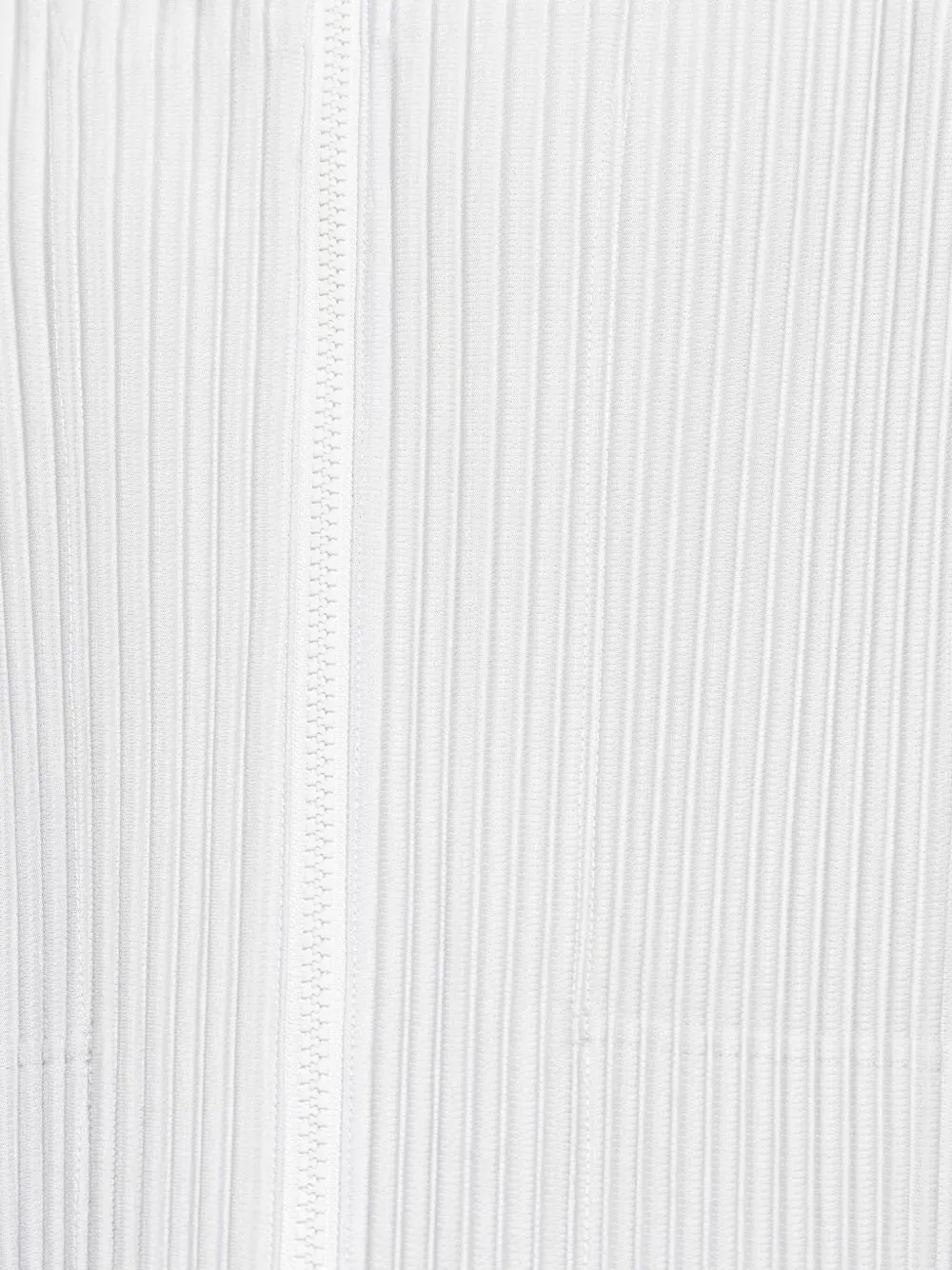 Zip-Up Pleated Jacket