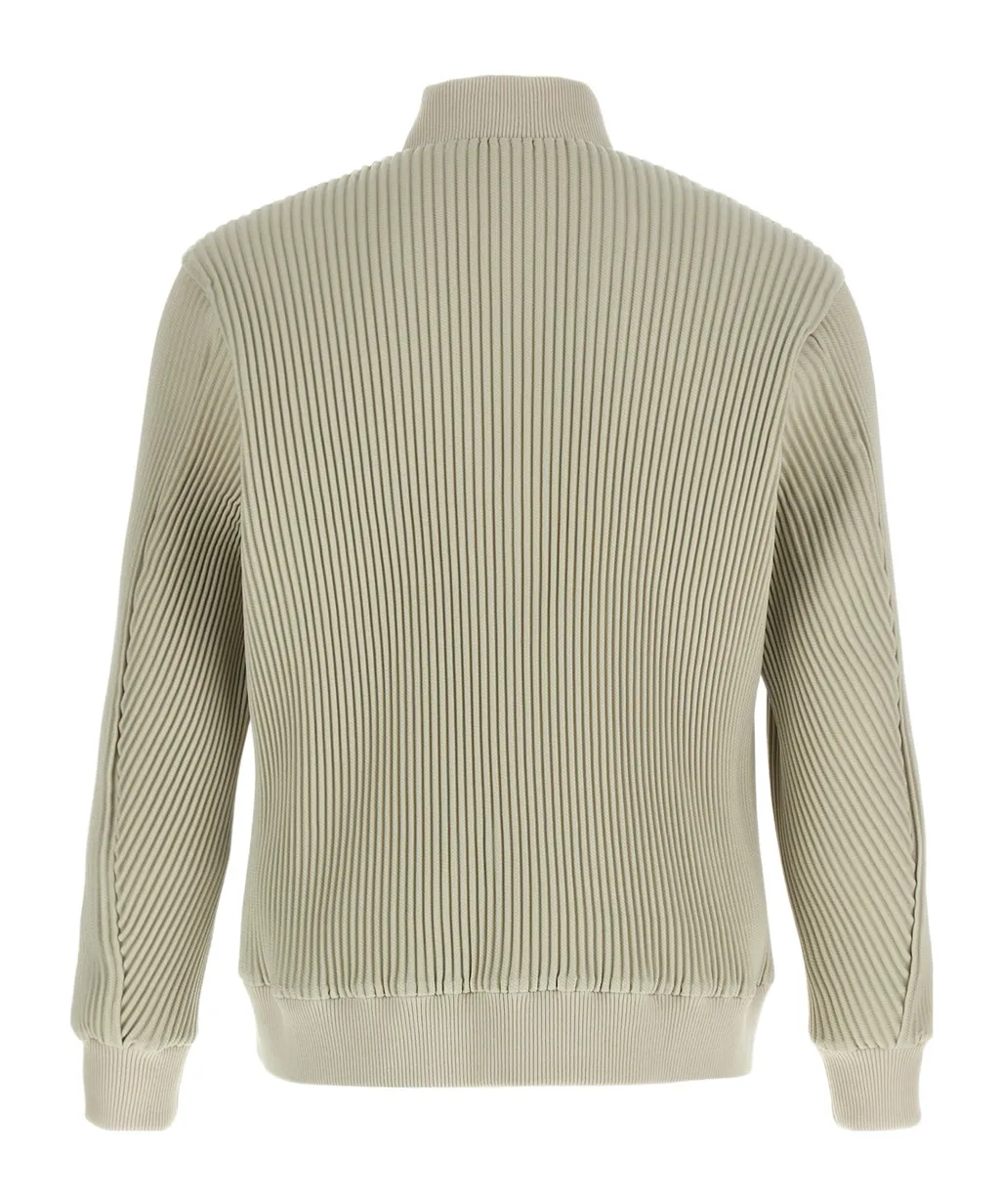 Button-Up Pleated Jacket
