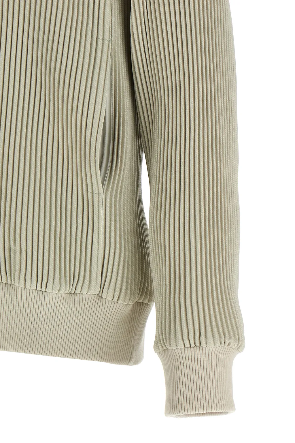 Button-Up Pleated Jacket