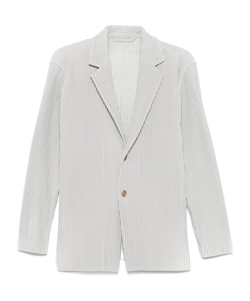 Single-Breasted V-Neck Blazer