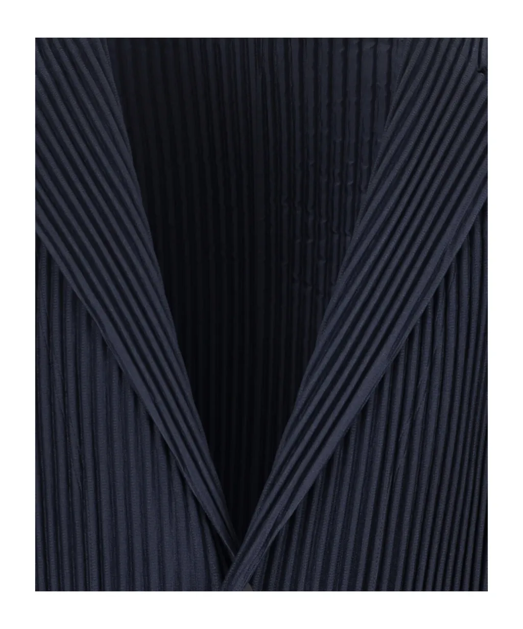 Single-Breasted V-Neck Blazer